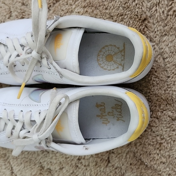 Nike Classic Cortez White Topaz Gold 2019 Womens 8.5 - Picture 11 of 16